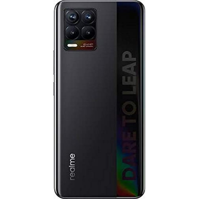 Realme 8 (Cyber Black, 8GB RAM, 128GB Storage) Refurbished 