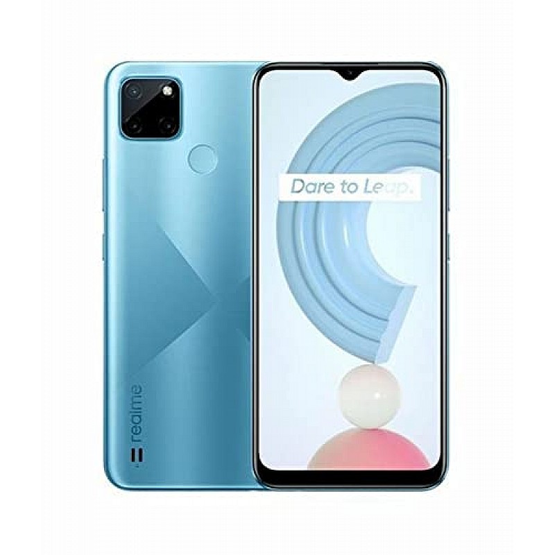 realme C21Y (Cross Blue, 4GB RAM, 64GB Storage) Refurbished