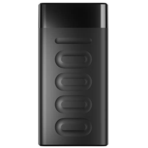 Ambrane 10000mAh Slim Power Bank, 20W Fast Charging, Dual Output, Type C PD (Input & Output), Quick Charge (Stylo 10K, Black) Ambrane 10000mAh Slim Power Bank, 20W Fast Charging, Dual Output, Type C PD (Input & Output), Quick Charge (Stylo 10K, Black)