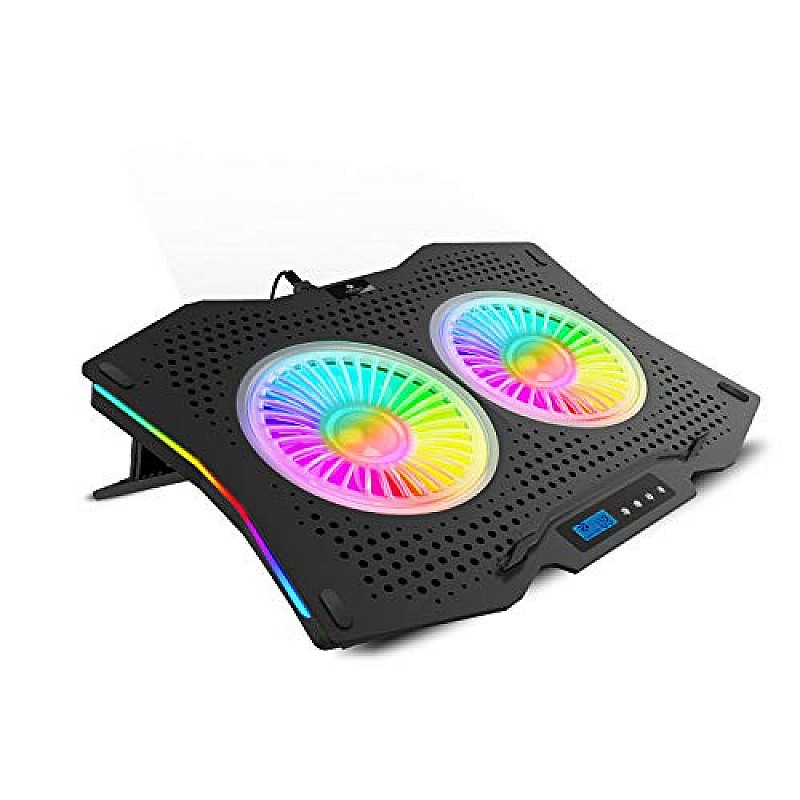 ZEBRONICS Zeb-NC7000 USB Powered Laptop Cooling Pad for Laptops Black