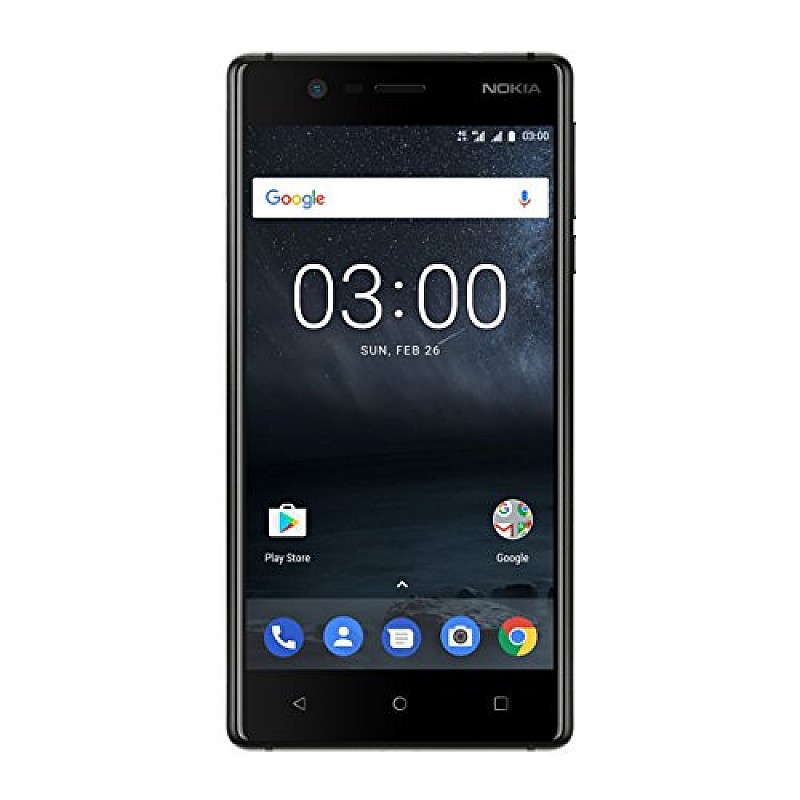 Nokia 3 (Matte Black 2 GB RAM 16 GB Storage Refurbished