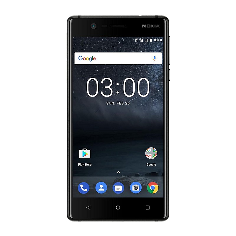 Nokia 3 (Matte Black 2 GB RAM 16 GB Storage Refurbished