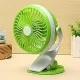 AIRTREE  Mini Battery Operated Clip Toy Fan, Small Portable Fan Powered by Rechargeable Battery 