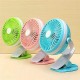 AIRTREE  Mini Battery Operated Clip Toy Fan, Small Portable Fan Powered by Rechargeable Battery 