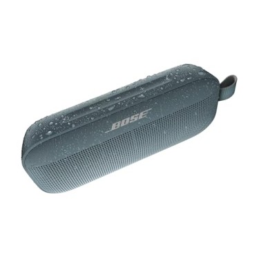 Bose SoundLink Flex Bluetooth Portable Speaker, 5W Wireless Waterproof Speaker for Outdoor Travel - Stone Blue Bose SoundLink Flex Bluetooth Portable Speaker, 5W Wireless Waterproof Speaker for Outdoor Travel - Stone Blue
