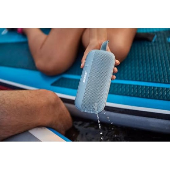 Bose SoundLink Flex Bluetooth Portable Speaker, 5W Wireless Waterproof Speaker for Outdoor Travel - Stone Blue