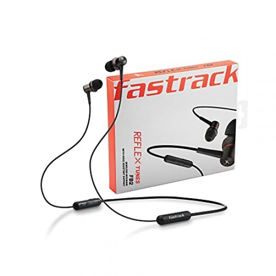 Fastrack Reflex Tunes FB2BKB01 Wireless Headphones 