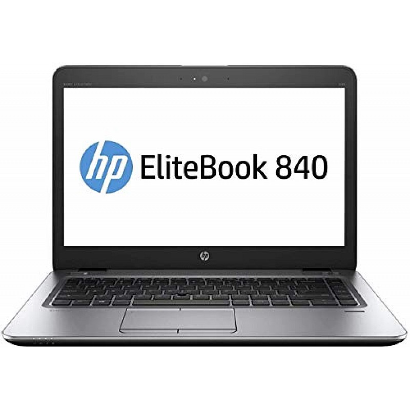 HP Elitebook 840 G3  14.1 inches Laptop (Core i5 6th Gen 8Gb Ram 256Gb SSD Windows 10 Pro) Black Refurbished