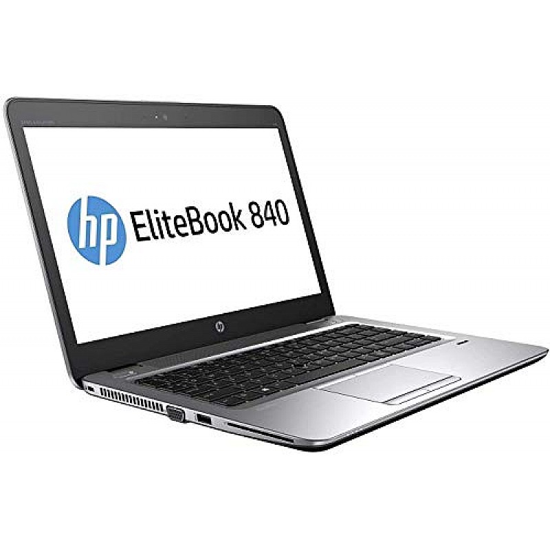 HP Elitebook 840 G3  14.1 inches Laptop (Core i5 6th Gen 8Gb Ram 256Gb SSD Windows 10 Pro) Black Refurbished