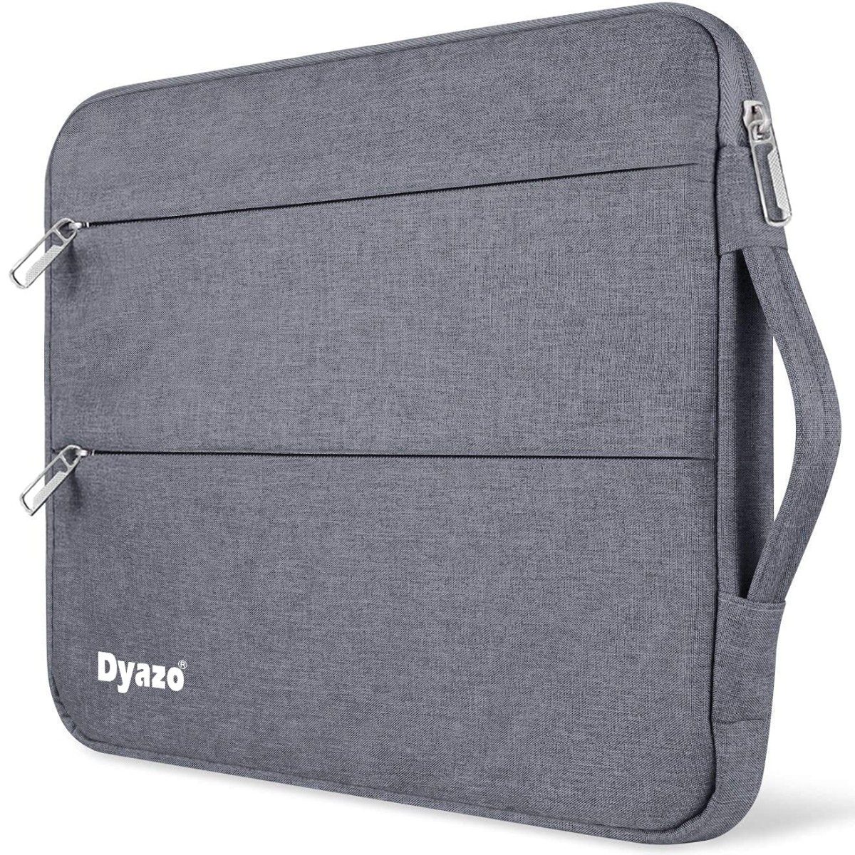 Dyazo Water Resistant Laptop Sleeve with Handle Compatible for 15 Inch to 15.6" Inches - Grey