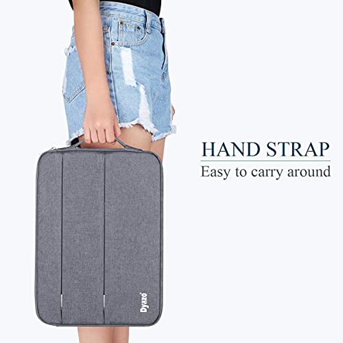 Dyazo Water Resistant Laptop Sleeve with Handle Compatible for 15 Inch to 15.6" Inches - Grey Dyazo Water Resistant Laptop Sleeve with Handle Compatible for 15 Inch to 15.6" Inches - Grey