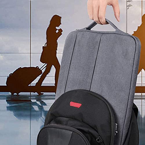 Dyazo Water Resistant Laptop Sleeve with Handle Compatible for 15 Inch to 15.6" Inches - Grey Dyazo Water Resistant Laptop Sleeve with Handle Compatible for 15 Inch to 15.6" Inches - Grey