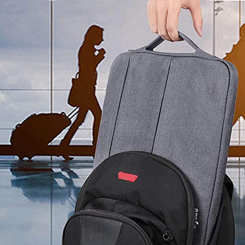 Dyazo Water Resistant Laptop Sleeve with Handle Compatible for 15 Inch to 15.6" Inches - Grey Dyazo Water Resistant Laptop Sleeve with Handle Compatible for 15 Inch to 15.6" Inches - Grey