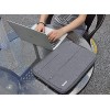 Dyazo Water Resistant Laptop Sleeve with Handle Compatible for 15 Inch to 15.6" Inches - Grey