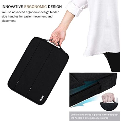 Dyazo Water Resistant Laptop Sleeve/Case Cover for 15 Inches,15.6 Inch Laptops & Notebook (Black) Dyazo Water Resistant Laptop Sleeve/Case Cover for 15 Inches,15.6 Inch Laptops & Notebook (Black)
