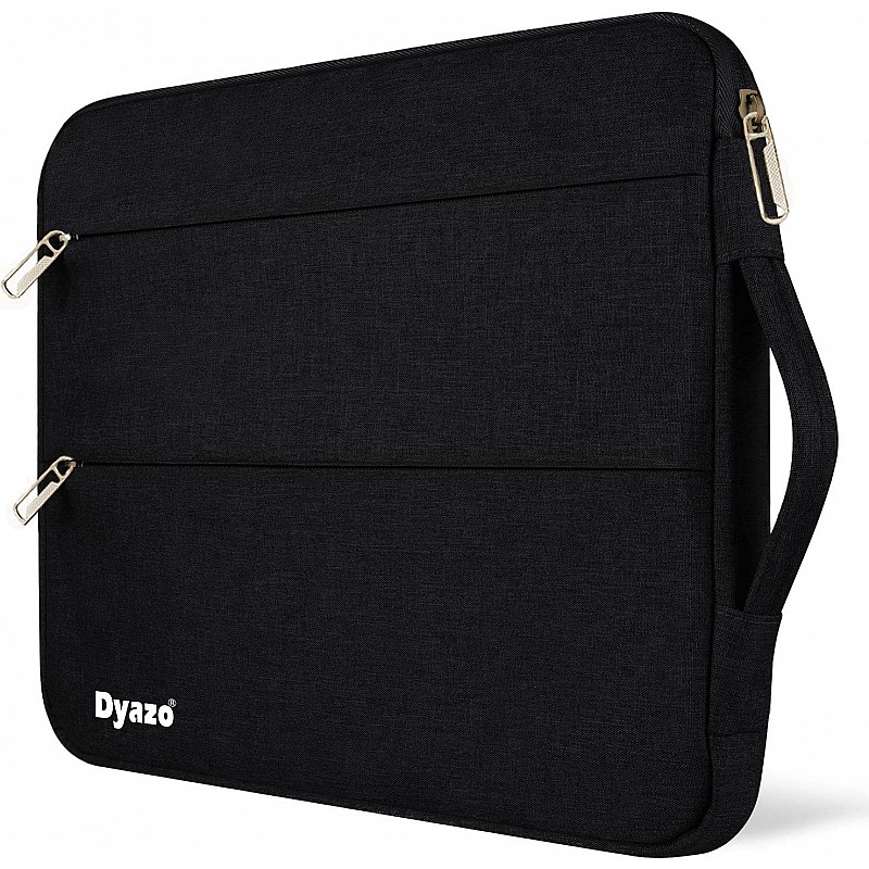 Dyazo Water Resistant Laptop Sleeve/Case Cover for 15 Inches,15.6 Inch Laptops & Notebook (Black)