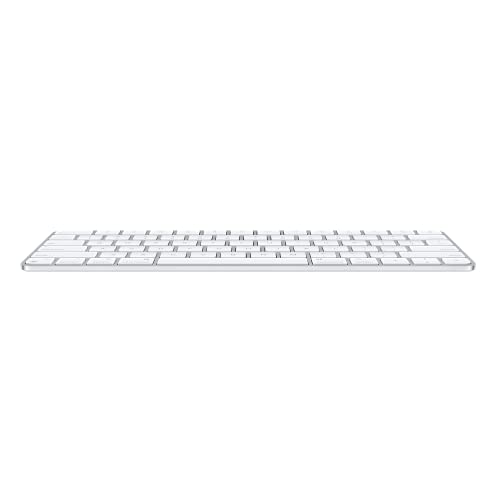 Apple Magic Wireless Keyboard - US English - Silver (for Mac with macOS 11.3 or Later, iPad Running iPad, OS 14.5 or Later) 