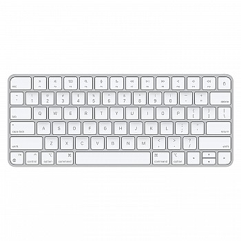 Apple Magic Wireless Keyboard - US English - Silver (for Mac with macOS 11.3 or Later, iPad Running iPad, OS 14.5 or Later) 