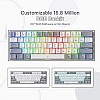 Redragon K617 Fizz Wired RGB Gaming Keyboard Mechanical Keyboard White