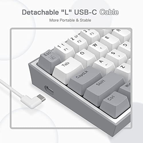 Redragon K617 Fizz Wired RGB Gaming Keyboard Mechanical Keyboard White Redragon K617 Fizz Wired RGB Gaming Keyboard Mechanical Keyboard White