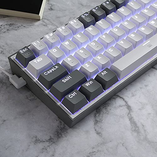 Redragon K617 Fizz Wired RGB Gaming Keyboard Mechanical Keyboard White Redragon K617 Fizz Wired RGB Gaming Keyboard Mechanical Keyboard White
