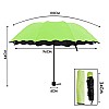 AIRTREE Magic Umbrella Changing Secret Blossoms Occur with Water Magic Print 3 Fold Umbrella for UV, Sun & Rain - Multi Colour