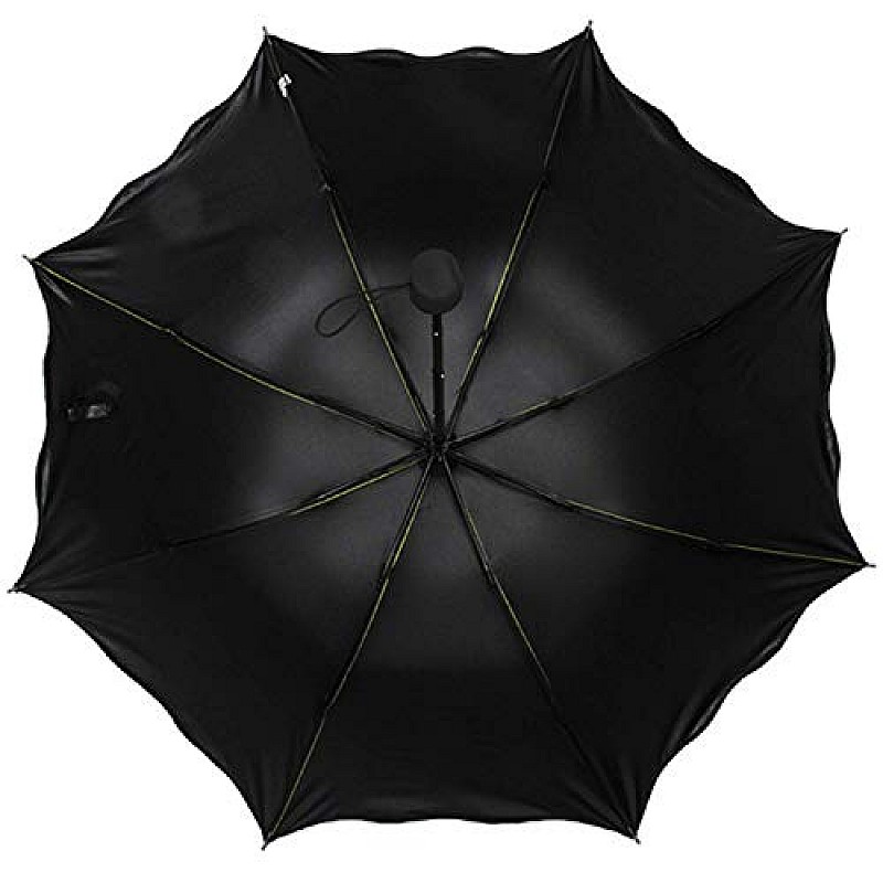 AIRTREE Magic Umbrella Changing Secret Blossoms Occur with Water Magic Print 3 Fold Umbrella for UV, Sun & Rain - Multi Colour