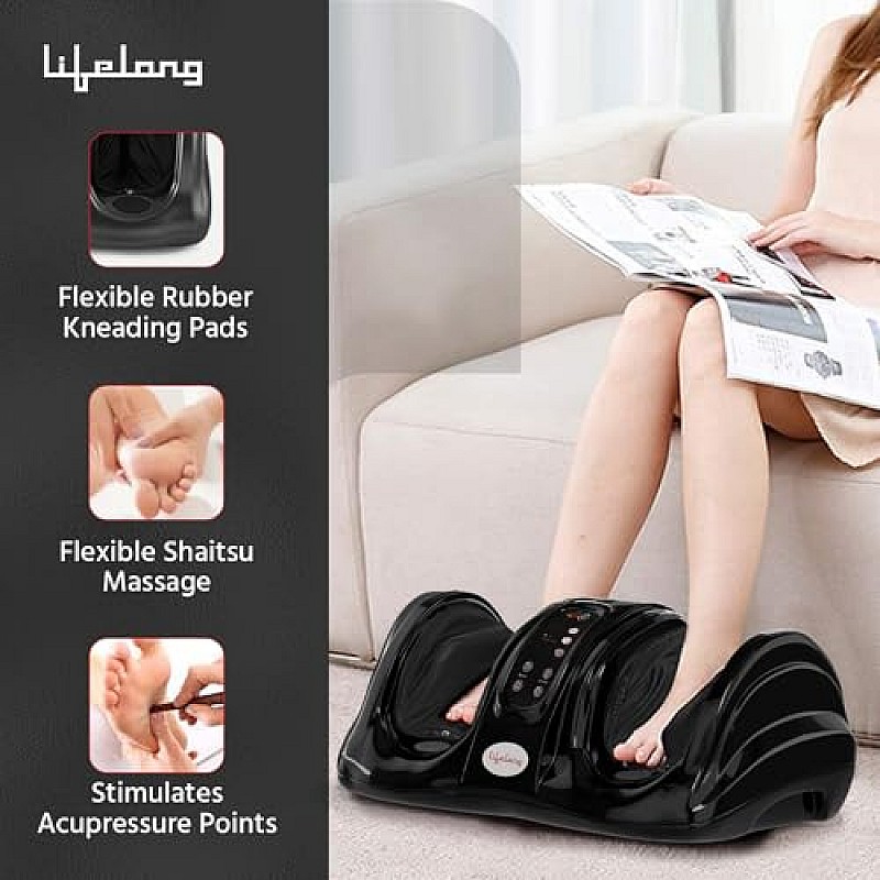 Lifelong LLM360 Foot Massager Machine for Pain Relief with Kneading function