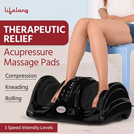 Lifelong LLM360 Foot Massager Machine for Pain Relief with Kneading function