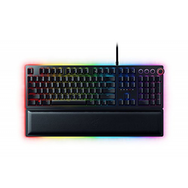 Razer Huntsman Elite Opto-Mechanical Switch Multi-Functional Digital Dial Gaming Keyboard Wired