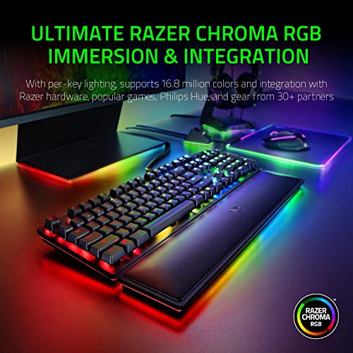 Razer Huntsman Elite Opto-Mechanical Switch Multi-Functional Digital Dial Gaming Keyboard Wired Razer Huntsman Elite Opto-Mechanical Switch Multi-Functional Digital Dial Gaming Keyboard Wired