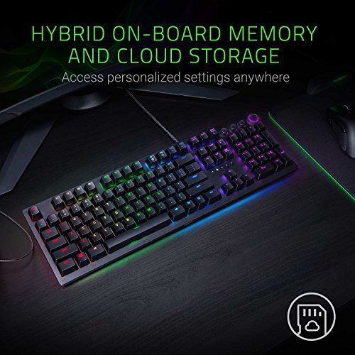 Razer Huntsman Elite Opto-Mechanical Switch Multi-Functional Digital Dial Gaming Keyboard Wired Razer Huntsman Elite Opto-Mechanical Switch Multi-Functional Digital Dial Gaming Keyboard Wired