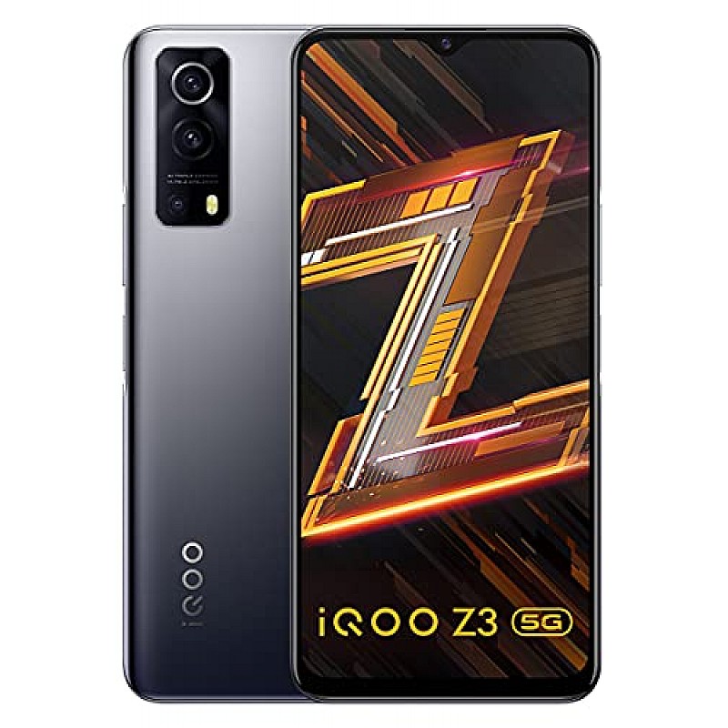 iQOO Z3 5G (Ace Black, 8GB RAM, 256GB Storage) Refurbished