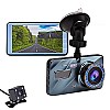 Sprugal Car Dashcam Dual Lens Front and Rear DVR Video Recorder, 170 Degree Lens, FHD 1080P IPS Screen