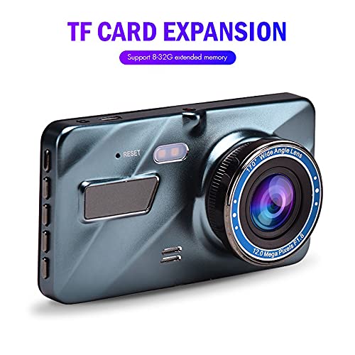 Sprugal Car Dashcam Dual Lens Front and Rear DVR Video Recorder, 170 Degree Lens, FHD 1080P IPS Screen Sprugal Car Dashcam Dual Lens Front and Rear DVR Video Recorder, 170 Degree Lens, FHD 1080P IPS Screen
