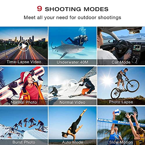 Camark X20C Action Camera Native 4K Ultra HD 20MP with EIS Stabilization Touch Screen, Black Camark X20C Action Camera Native 4K Ultra HD 20MP with EIS Stabilization Touch Screen, Black