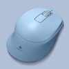 ZEBRONICS Zeb-AKO Wireless Mouse, 2.4GHz with USB Nano Receiver, High Precision Optical Tracking, 3 Buttons,  (Blue)