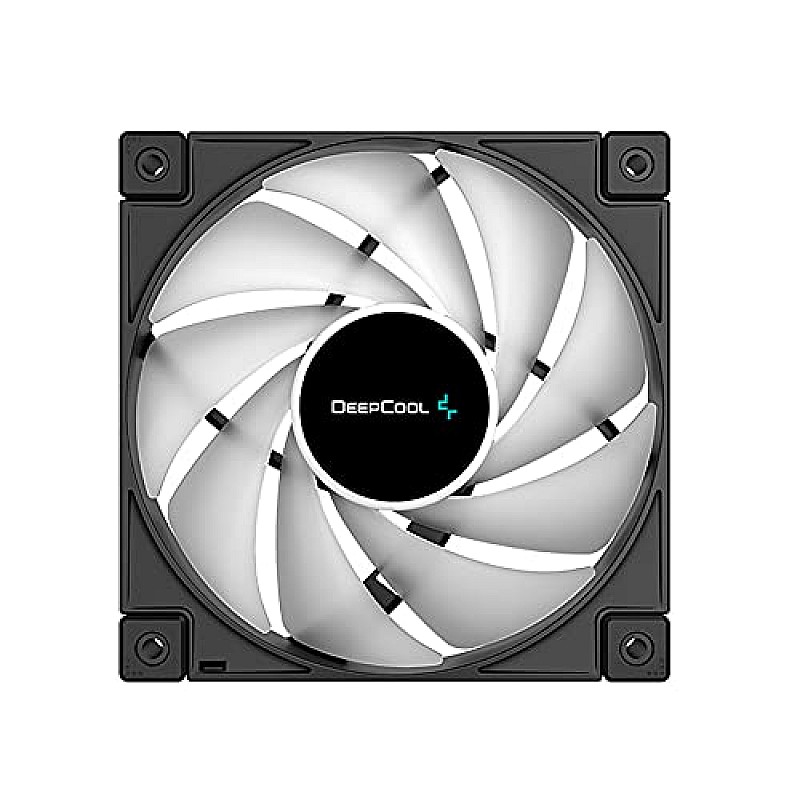 Deepcool FC120(3 in 1) - 1800RPM- 4pin PWM RGB Case Fan- Black - R-FC120-BKAMN3-G-1