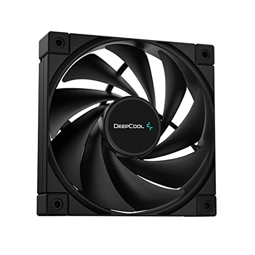 Deepcool FC120(3 in 1) - 1800RPM- 4pin PWM RGB Case Fan- Black - R-FC120-BKAMN3-G-1 Deepcool FC120(3 in 1) - 1800RPM- 4pin PWM RGB Case Fan- Black - R-FC120-BKAMN3-G-1