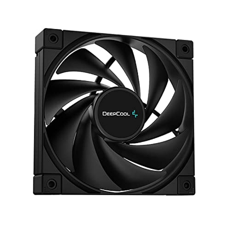 Deepcool FC120(3 in 1) - 1800RPM- 4pin PWM RGB Case Fan- Black - R-FC120-BKAMN3-G-1