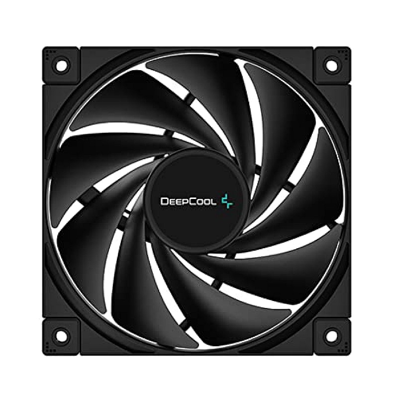 Deepcool FC120(3 in 1) - 1800RPM- 4pin PWM RGB Case Fan- Black - R-FC120-BKAMN3-G-1