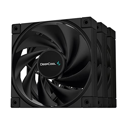 Deepcool FC120(3 in 1) - 1800RPM- 4pin PWM RGB Case Fan- Black - R-FC120-BKAMN3-G-1 Deepcool FC120(3 in 1) - 1800RPM- 4pin PWM RGB Case Fan- Black - R-FC120-BKAMN3-G-1