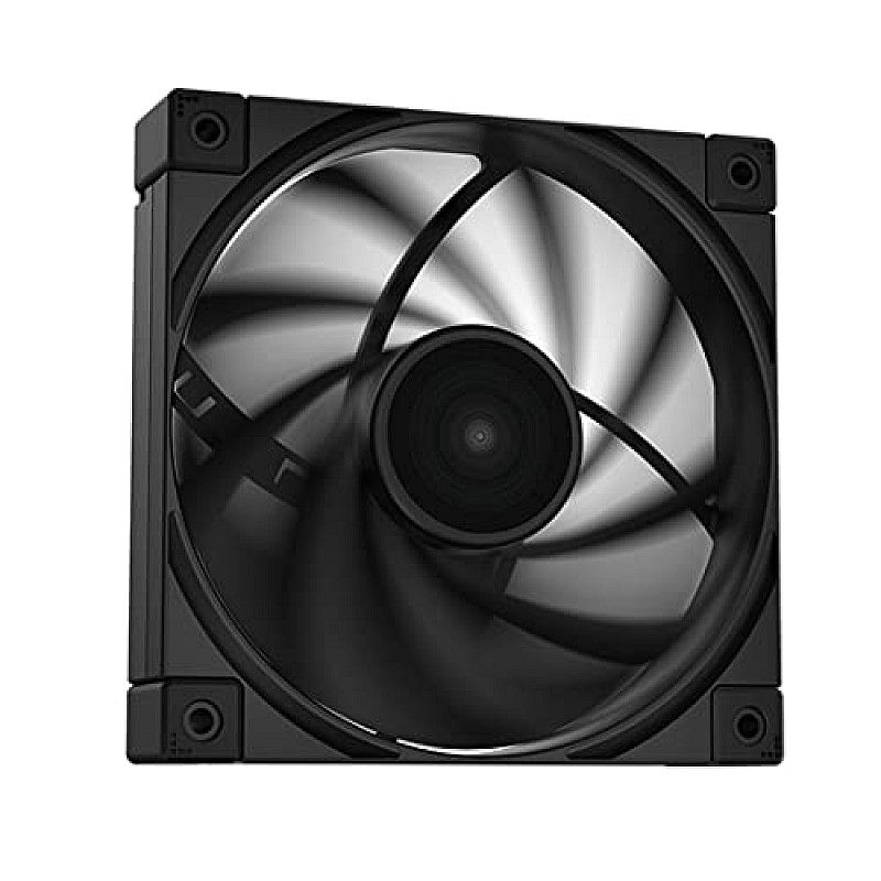 Deepcool FC120(3 in 1) - 1800RPM- 4pin PWM RGB Case Fan- Black - R-FC120-BKAMN3-G-1