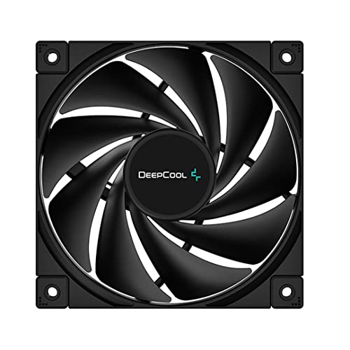 Deepcool FC120(3 in 1) - 1800RPM- 4pin PWM RGB Case Fan- Black - R-FC120-BKAMN3-G-1 Deepcool FC120(3 in 1) - 1800RPM- 4pin PWM RGB Case Fan- Black - R-FC120-BKAMN3-G-1