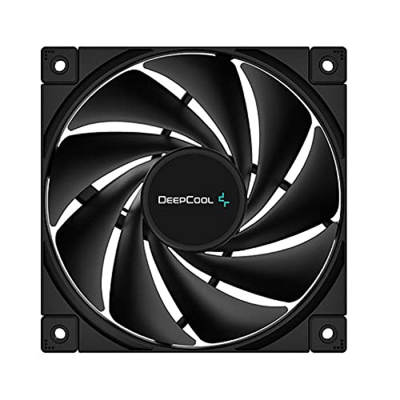 Deepcool FC120(3 in 1) - 1800RPM- 4pin PWM RGB Case Fan- Black - R-FC120-BKAMN3-G-1