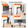 Tukzer Single 13 to 27-inch(33 to 68.5cm) LCD Monitor Desk Mount Stand, Height Adjustable Arm Mount