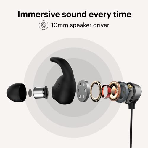 Noise Sense Bluetooth Wireless in Ear Earphones, Neckband Earphones with Fast Charging Noise Sense Bluetooth Wireless in Ear Earphones, Neckband Earphones with Fast Charging