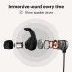 Noise Sense Bluetooth Wireless in Ear Earphones, Neckband Earphones with Fast Charging