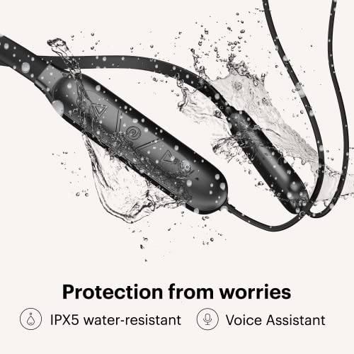 Noise Sense Bluetooth Wireless in Ear Earphones, Neckband Earphones with Fast Charging Noise Sense Bluetooth Wireless in Ear Earphones, Neckband Earphones with Fast Charging