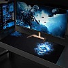 BigPlayer Gaming Mouse Pad Large XXXL (900x400x3mm) Thick Extended Mousepad Desk 